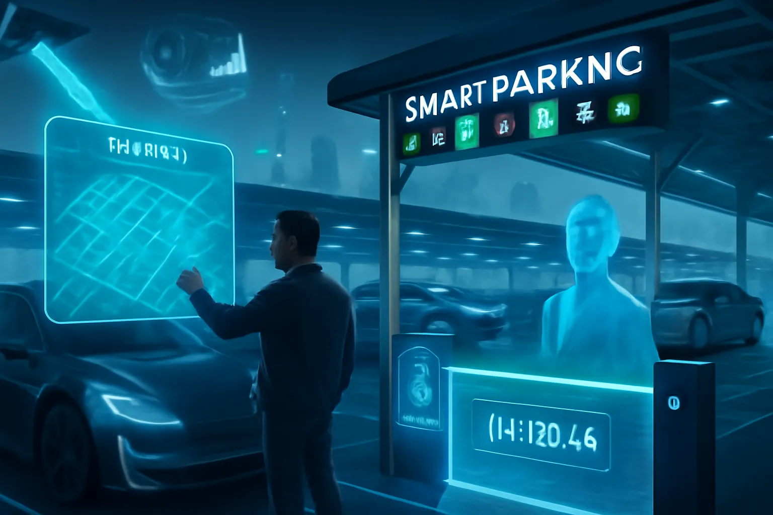 AI parking management